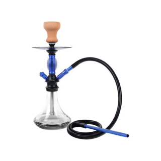 Shisha "Achilles" blau 42cm