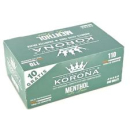 Korona Zig. Hülsen Deluxe Menthol (100 Stk.)