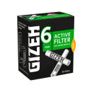 GIZEH Black Active Filter 6mm (10 x 34 Stk.)