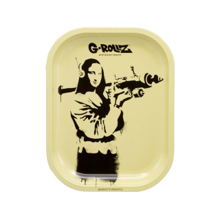 Banksy "Mona Launcher" Tray 14cm x 18cm