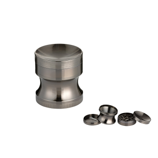 Alu Grinder 4-teilig 60mm Anthrazit