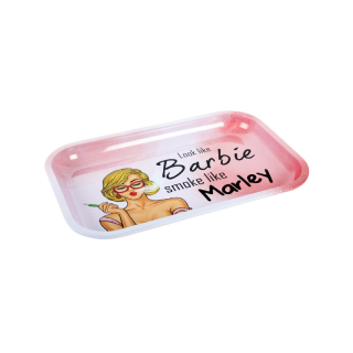 Rolling Tray - Barbie/Marley (27.5cm x 17.5cm)