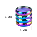 Grinder Rainbow Diamond 4-teilig 40mm